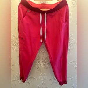 Figs Hot Pink Zamora joggers MP